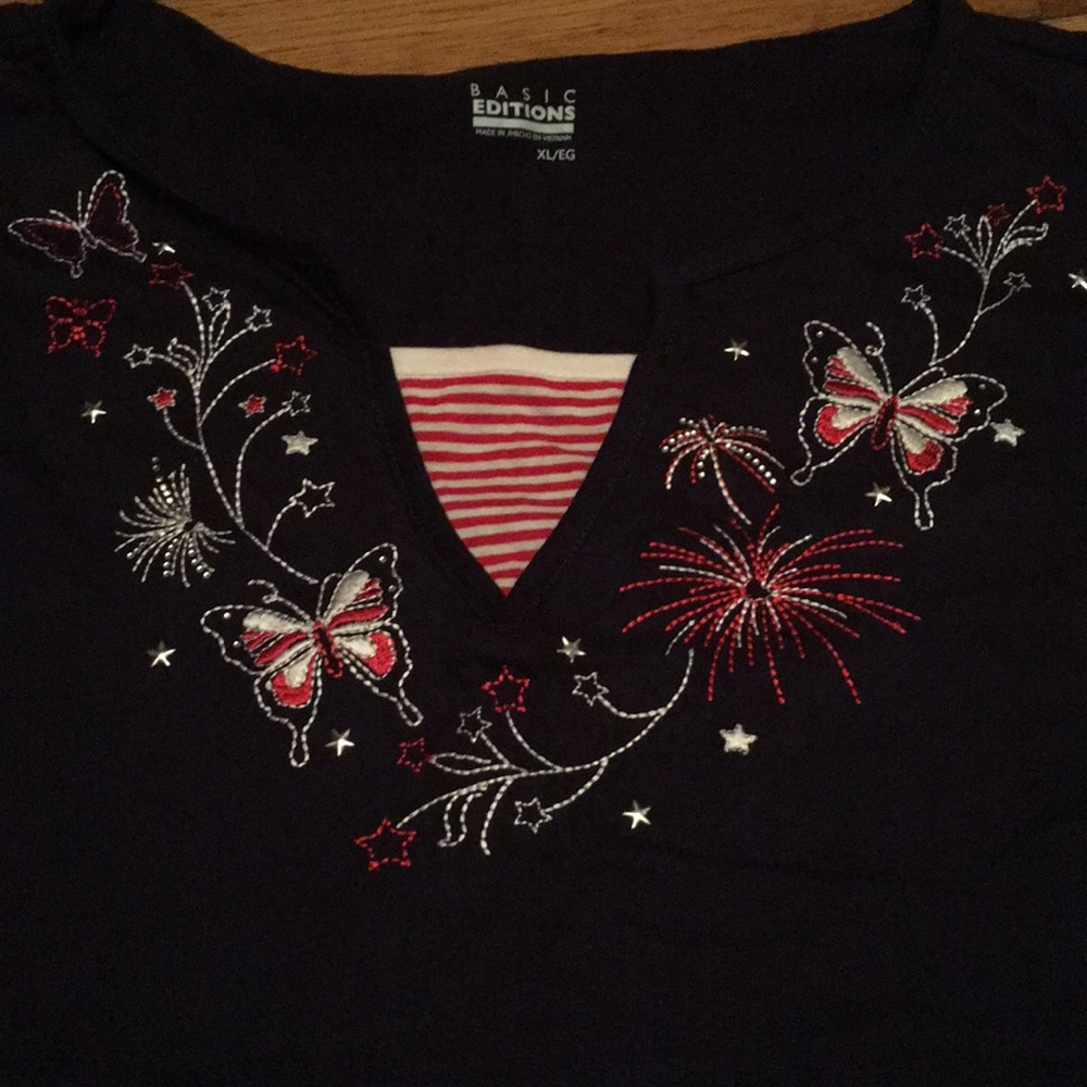 Women’s Basic Editions Butterfly Top